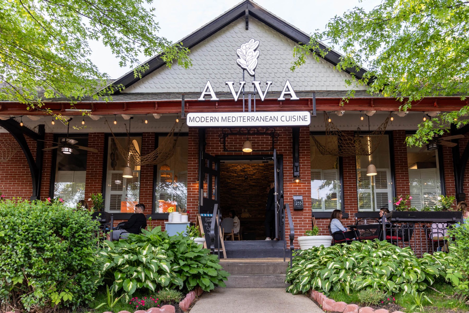 AVVA restaurant exterior